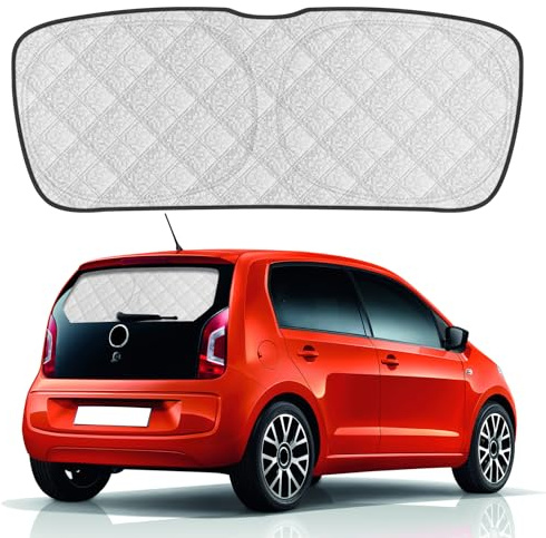 Parasol para Ventana Trasera del automóvil Reemplazo para VW UP 2011-2023, Parasol para Ventana Trasera, Parasol Plegable Protección UV para Automóvil Privacidad Reflectante