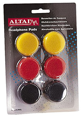 3 PR. 40mm Mini Headphone Pads.