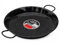 Vaello La Valenciana Enamelled Steel Induction Paella Pan, 34 Cm, Black