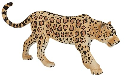 MOJO - Leopard | Hand-Painted Toy Figure | Wildlife Collection | True to Life & Highly Detailed | Designed in UK