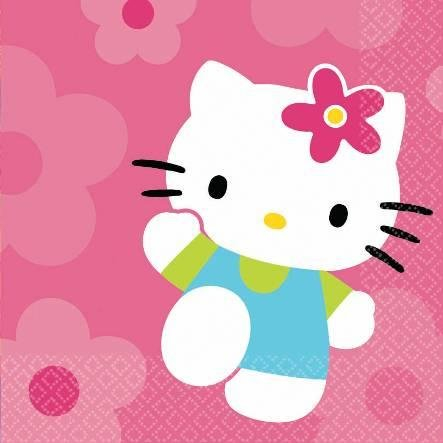 Servilletas Hello Kitty dulces (16)