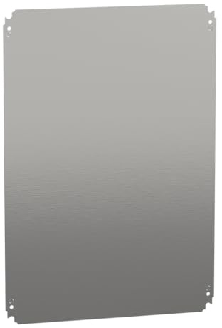 Schneider Electric NSYMM75 Blind Mounting Plate Al 700 X W 500 Mm, Galvanized Steel Sheet