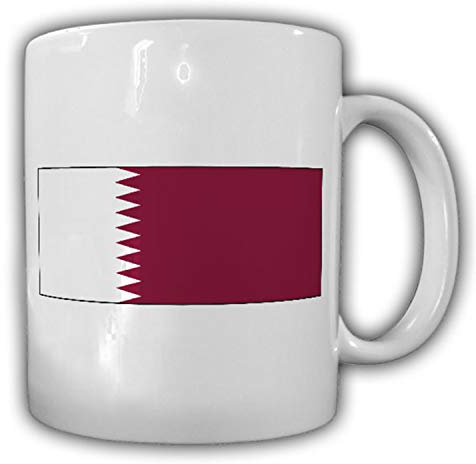 Katar Fahne_Flagge Daulat Qatar Kaffee Becher Tasse #13539