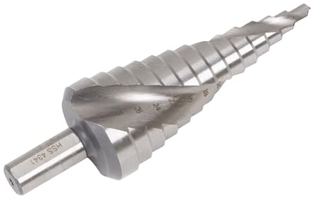 Sealey 4-30mm Spiral HSS 4341 Step Drill Bit - AK4748