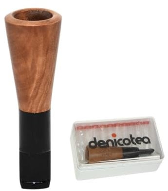 Zigarrenspitze DENICOTEA für Farias, 16mm, Holz