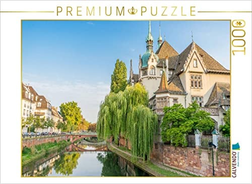 CALVENDO Puzzle Lycée international des Pontonniers in Straßburg 1000 Teile Lege-Größe 64 x 48 cm Foto-Puzzle Bild von Tina Rabus