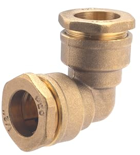 Raccord PE Laiton Coude Egal Ø20 NOYON & THIEBAULT