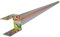 Einschlaghülse Pfostenträger 0-120mm 40-160mm x 750mm Zaunpfostenträger Einschlagbodenhülse U-Pfostenträger L-Pfostenträger Bodenhülse Verzinkt Gold (U-Einschlaghülse 0-120 [mm])