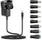Zolt 5V 2A Power Supply Adapter, Universal AC DC 5V Power Adaptor with 8 DC Plugs for Household Electronics, 10W Max.