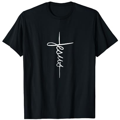 Jesus Christus Bibel Christian Christliches Geschenk Kreuz T T-Shirt