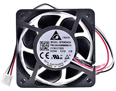 DELTA QFR0624GH HVAC Systems 24V 0.21A 6CM ABB Inverter Fan 6025 Axial Cooling Fan