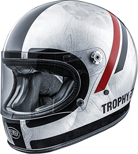 Premier Unisex-Erwachsene Apinttrofibdrd000m Motorradhelm, Platinum Edition DR DO92, M
