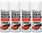 Pro-Kleen Stain Block Spray Paint Primer - Covers Mould, Grease, Nicotine & Rust Stains - For Walls & Ceilings - Leaves a Waterproof Barrier (2 x 400ml)