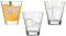 LUXENTU Kinderbecher Trinkgläser mit Gravur, 3er Set Baustellenfahrzeuge, 215 ml, Wasserglas Kinderglas mit Baustellen-Motiv für Kinder, Spülmaschinengeeignet