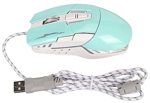 Elprico Souris de Jeu Filaire, Souris D'ordinateur Optique USB en Forme de Voiture de Sport, 4 DPI Réglables jusqu'à 3200 Souris D'ordinateur, Souris Mécanique de Sport électronique G7