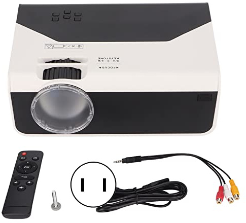 Topyond Projecteur vidéo HiFi Grand écran pour cinéma Maison, projecteur de cinéma Maison à connectivité sans Fil WiFi, idéal pour Les soirées cinéma et Les Amateurs de Jeux