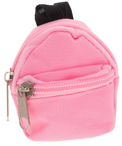 KOMBIUDA Mini-puppenrucksack Aus Leichtem Polyester Exquisiter Verarbeitung Als Dekoration Für Puppenhaus Und Kostümaccessoire