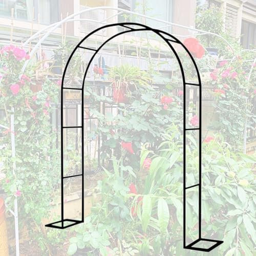 Tonnelle de jardin pergola arche de jardin treillis pour plantes grimpantes ou jardin pelouse patio cour décorations de mariage jardinage intérieur et extérieur arches de passerelle avec base(Color:Bl