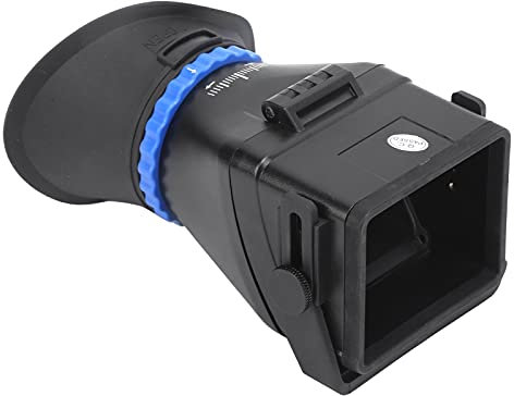 LCD Viewfinder, Optical Glass Camcorder Screen, Viewfinder, Detail Shots, Adjustable Diopter for Mirrorless Cameras for SLR Cameras