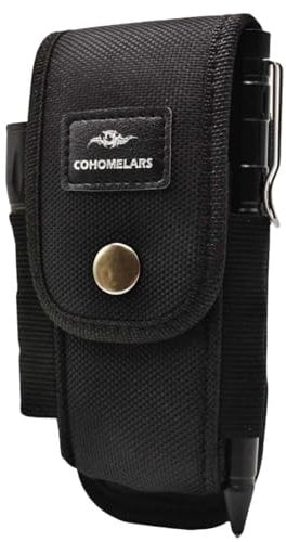 Multitool Nylon Sheath for 4.5'' to 5'' Multitool- Horizontally and Vertically Carry for Belt - EDC Pouch for Gerber Leatherman Multitools- Snap Knife Holder Fits Folding Tool (Large Size)