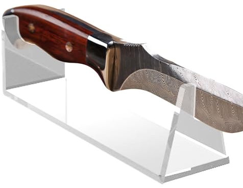 Messerständer Acryl Messer Display Ständer Dolchständer Fester Messerständer Taschenmesser Staffelei Halter Messerkollektion Displayhalter Einzelner Messerhalter Für Ausstellungsmesser, Dolch