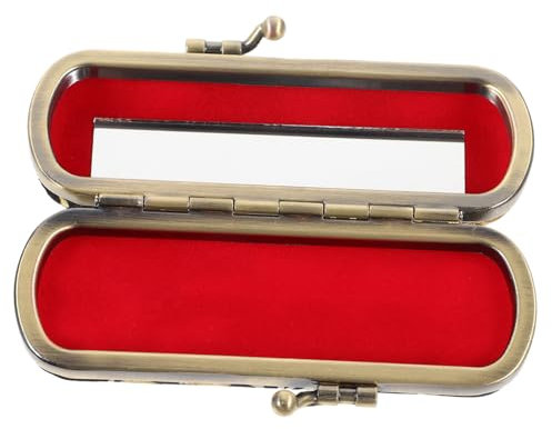 LIFKOME Piccolo Organizer Per Rossetto Custodia Per Rossetto Custodia Per Lucidalabbra Con Specchio Leggero E Compatto Per Viaggi E Borse