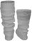 Warme Stulpen Damen mit Wolle Leg Warmers Stulpen Damen Beinwärmer Für Leg Beinstulpen Damen für Winter Beine Beinlinge Frauen Modisch und Vielseitig Warm für Winter Frühling und Herbst (1, Grau)