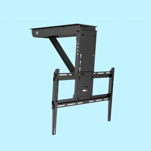 Ceiling TV Mount - Motorized Ceiling TV Mount, Motorized TV Stand For 32-65 Inch TVs, Motorized TV Lift, Telescopic Electric TV Lift With Automatic Lifting, Load Capacity 40kg/88Lbs