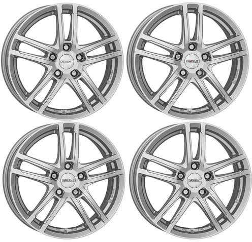 4x Dezent Felgen TZ 7.5Jx18 ET48 5x108 kompatibel mit Opel Astra Combo Grandland X Vivaro Zafira