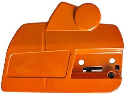Herramienta compatible con Cubierta lateral del piñón del embrague del freno de cadena compatible con motosierra Husqvarna 460 455, reemplaza 537286301