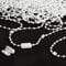 2 PcsVertical Blind Chains, 20 Meter Vertical Blind Bottom Chain for 3.5 Inch/ 89mm Slats, Vertical Blinds Repair Parts, with 10 Roller bBlind Cord ConnectorBlind Chain Connectors
