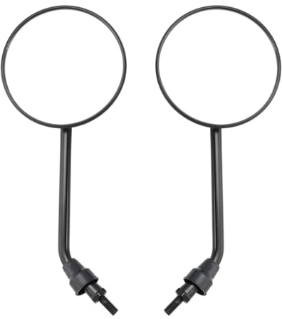 CNC Motorrad Spiegel Spiegelset – Links & Rechts 8 Mm Für Simson S50 S51 S70 S53 Für KR51/2 Für Schwalbe SR50