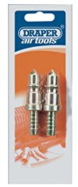 Draper 25860 3/8-Inch Air Line Coupling Integral Adaptor/Tailpiece 3/8 Inch