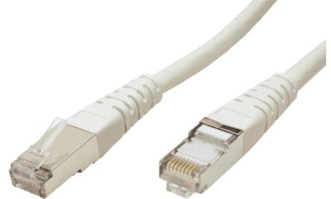 Roline 21150837 7 m S/FTP Cat 6 Ethernet Network LAN Cable with RJ45 Connector - Grey