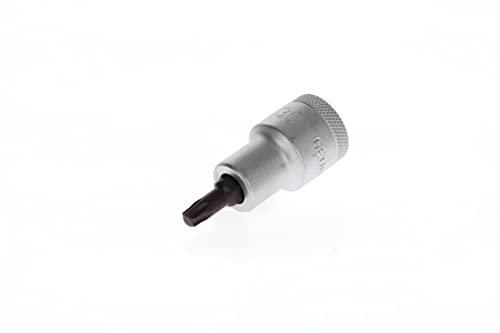 GEDORE Schraubendrehereinsatz Bit Innen-TX, kurz, T30, SW 5,52 mm, 1/2 12,5 mm, Schraubenziehereinsatz, Werkzeug, ITX 19 T30