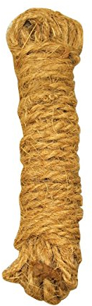 Xclou Kokosseil aus Kokosfaser 10 m Bindegarn, Natur, 1000 x 5 x 5 cm