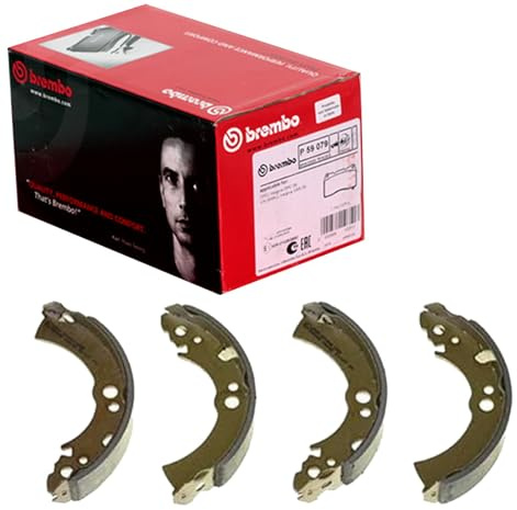 Brembo S56504 Bremsbacken, Anzahl 4 | Kompatibel mit: NISSAN MICRA I