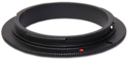 Take® Makro Umkehrring für 58 mm Objektive-Kameras Nikon D5, D4S, D3, D800, D800E, D810, D750, D610, D600, D500, D5600, D5500, D5300, D5200, D5100, D5000, D3400, D3300, D3200, D3100, D3000, D60, D40,
