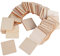 (4cm * 4cm) 50 Stück Holzscheiben Baumscheiben Holzplättchen Holz Platten Basteln Natur Holz Scheibe zum Basteln Bemalen für DIY Basteln Malen DIY Handwerk Dekoration (Quadrat Form)