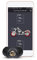 GZCRDZ Motorrad Bluetooth Reifendruckkontrollsystem TPMS Handy APP Erkennung 2 Externe Sensoren