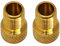 Laxzo ® 2 pcs Brass Presta to Schrader Bike Convert Valve Adapter for Bikes, e-Bikes, e-Scooters and Cars - Inflate Tire Using Standard Pump or Air Compressor