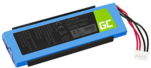 Green Cell GSP872693 P763098 03 Akku, Batterie für Lautsprecher Bluetooth JBL Flip III Flip 3 (Li-Polymer Zellen 3000mAh 3.7V) Moderne Elektronik, volle kompatibilität, vertrauter