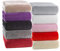 MALIKA Flauschige Cashmere-Touch SPANNBETTLAKEN FÜR WASSERBETT & BOXSPRINGBETT - 180x200-200x220 - EXTRA HOHER Steg - Bettlaken - Spannbetttuch, Farbe:Schwarz, Größe:180x200-200x220