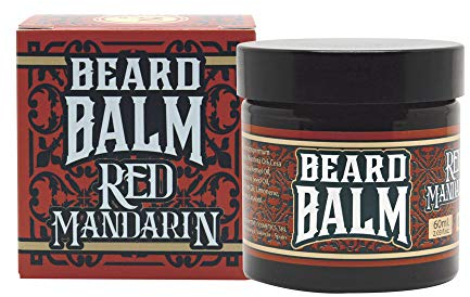 HEY JOE! - Beard Balm Nº 2 Red Mandarin | Bálsamo para Barba Hidratante con Fragancia de Mandarina Roja - Envase de 60 ml