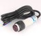 GUUZI 10cm 6-36VDC M18 Interruttore Fotoelettrico Diffuso Sensore Ottico a Tre Linee NPN NO (Normalmente Aperto) Interruttore di Prossimità E3F-DS10C4