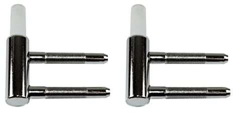 SN-TEC Türband Rahmenteil V 3400 WF mit Gleitlager, Rolle 15mm, Dorn 10mm, vernickelt (2 Stück)