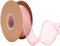 IHKFILAN 38 mm Drahtband zum Verpacken von Geschenken, Organzaband für Hochzeit, Geburtstag, Valentinstag, Weihnachtsdekoration, Chiffon-Bastelband für Haarsträuße (Rosa, 10yards)