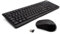 Nilox, Tastiera e Mouse Wireless, Dimensioni Compatte, Mouse 1000 DPI, Tastiera USB con Layout Italiano, Tecnologia Wireless 2.4G, Ricevitore Nano, Plug and Play, Compatibili con Windows, Colore Nero