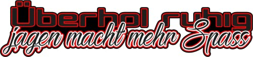 überhol ruhig jagen Macht mehr Spass Auto Aufkleber JDM Tuning OEM Dub Decal Stickerbomb Bombing Sticker Illest Dapper Fun Oldschool