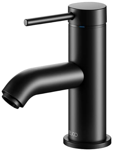 Keuco Waschtisch-Einhebelmischer 60 IXMO Soft Ausl. 94mm, o. Abl-Garnitur, sw matt